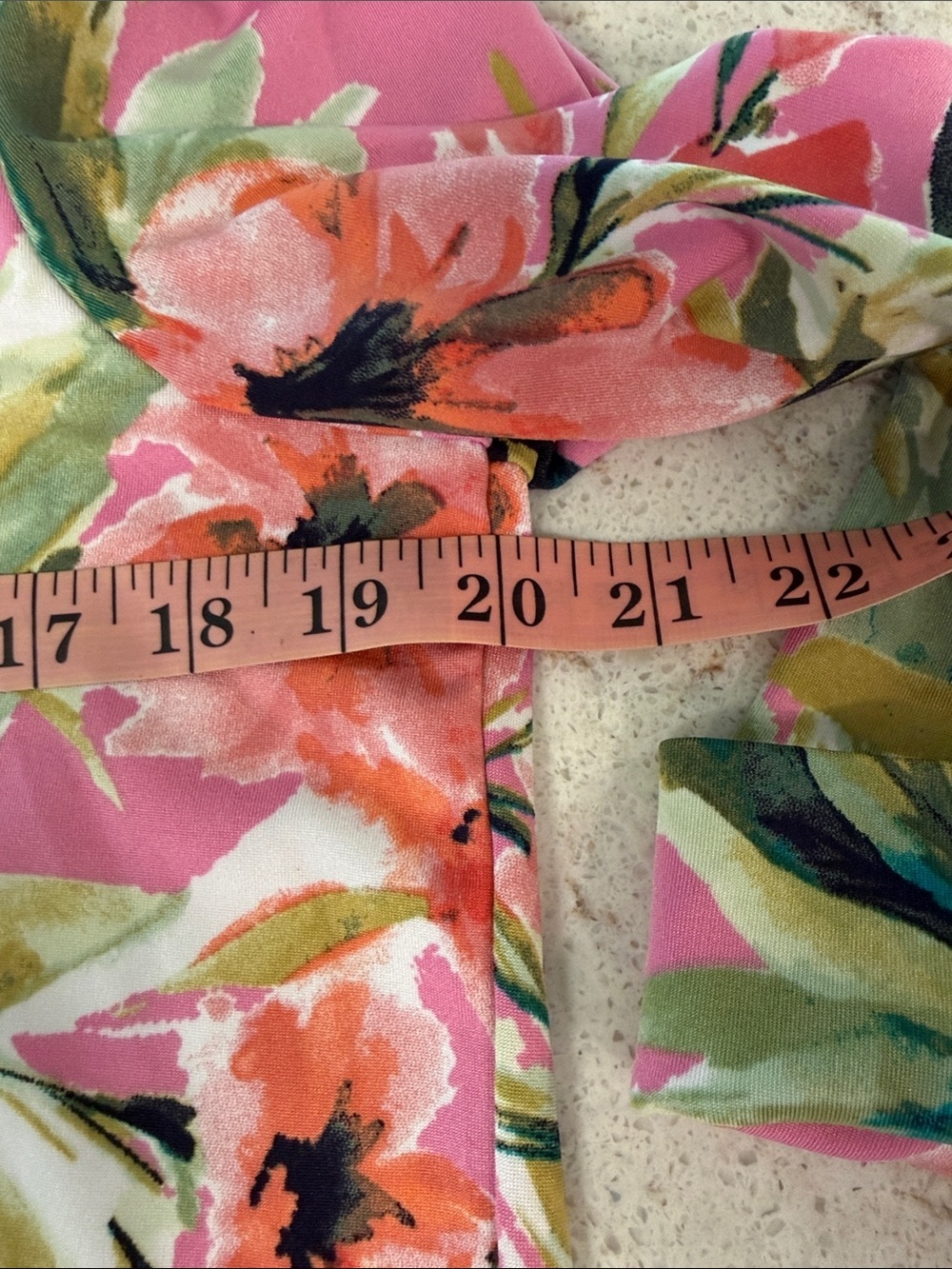 Ava & Grace Pink Floral Pullover Blouse Women's Medium Boho Romantic Top - Picture 7 of 8